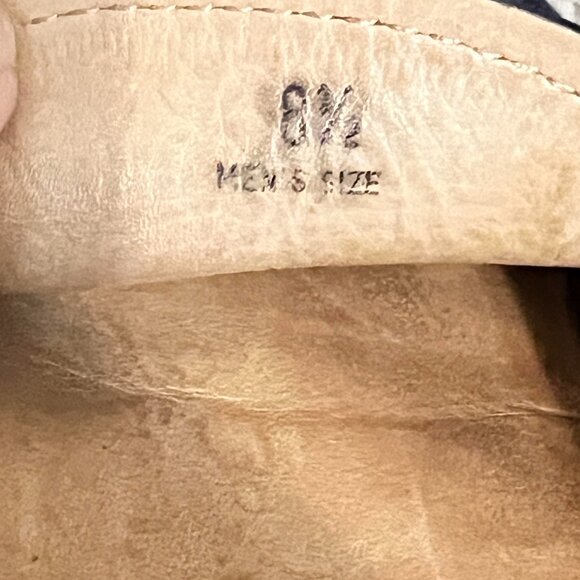 $769 Authentic TOD'S Made in ITALY Men's Blue Leather Moccasins Loafers Sz.10 - Picture 4 of 12